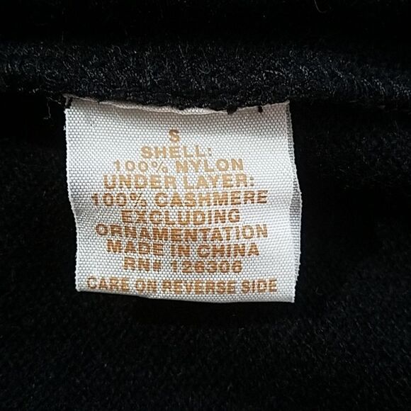 Wendi Reed Cashmere Whimsy Collegiate Sweater Sm - Picture 7 of 7